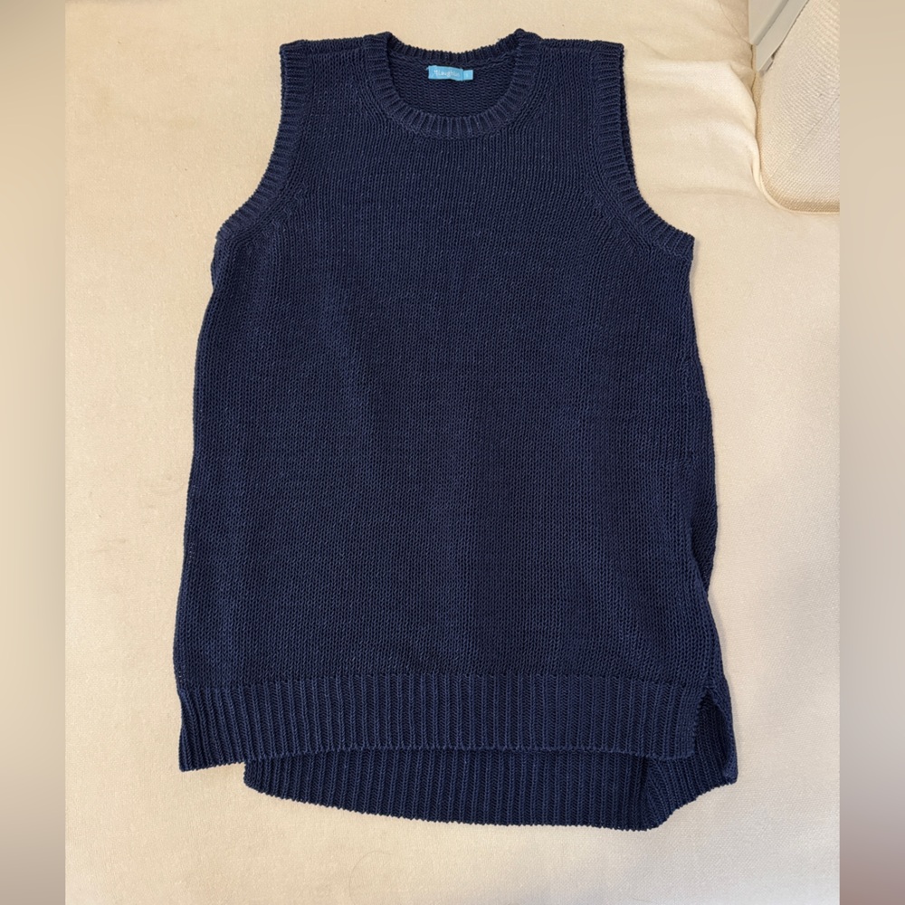 Women’s Navy Sweater Vest